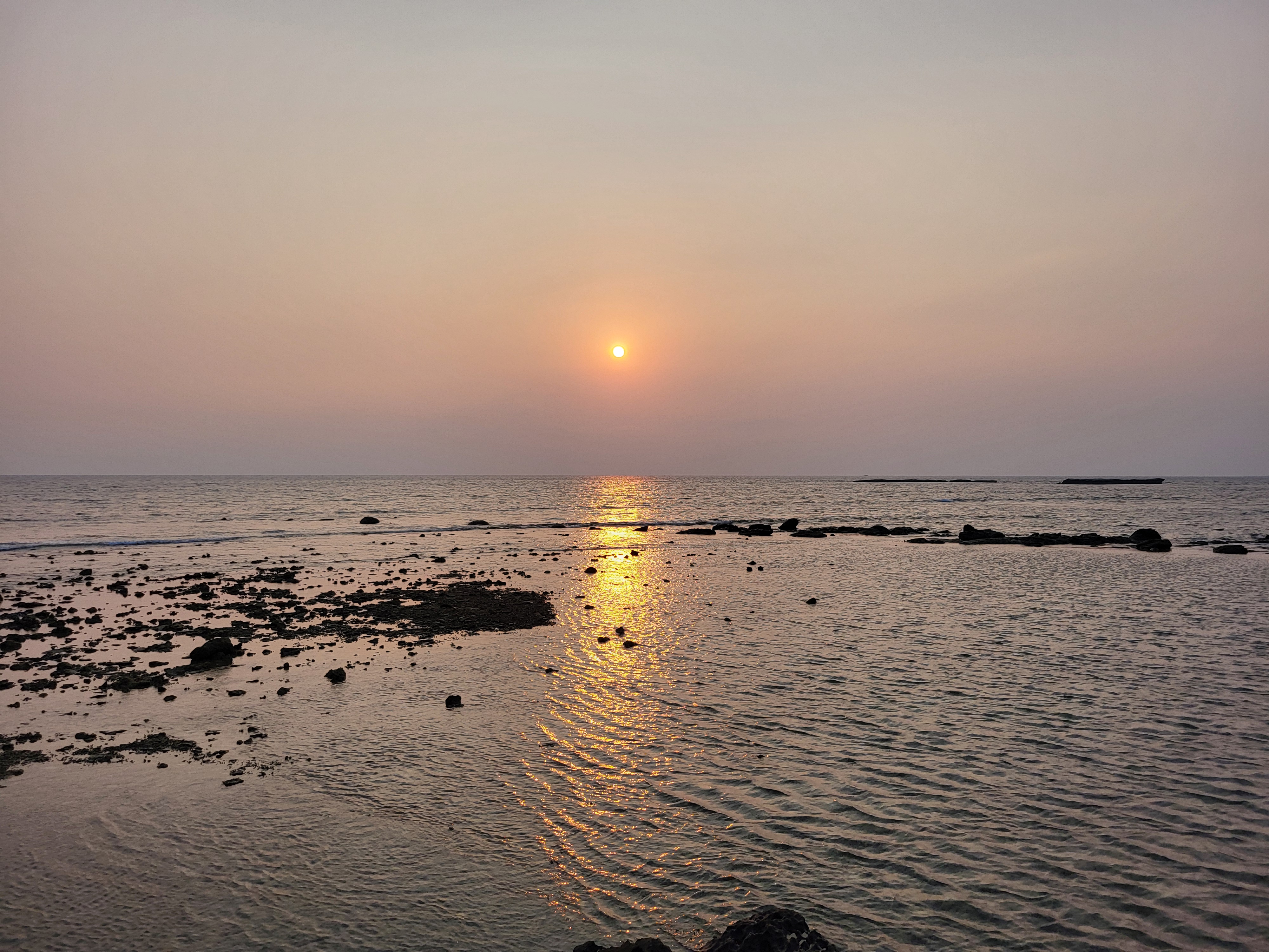 A beautiful Sunset at Collinpur Beach